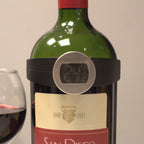 Termômetro para Vinho de Encaixe em Aço Inox Wine Time