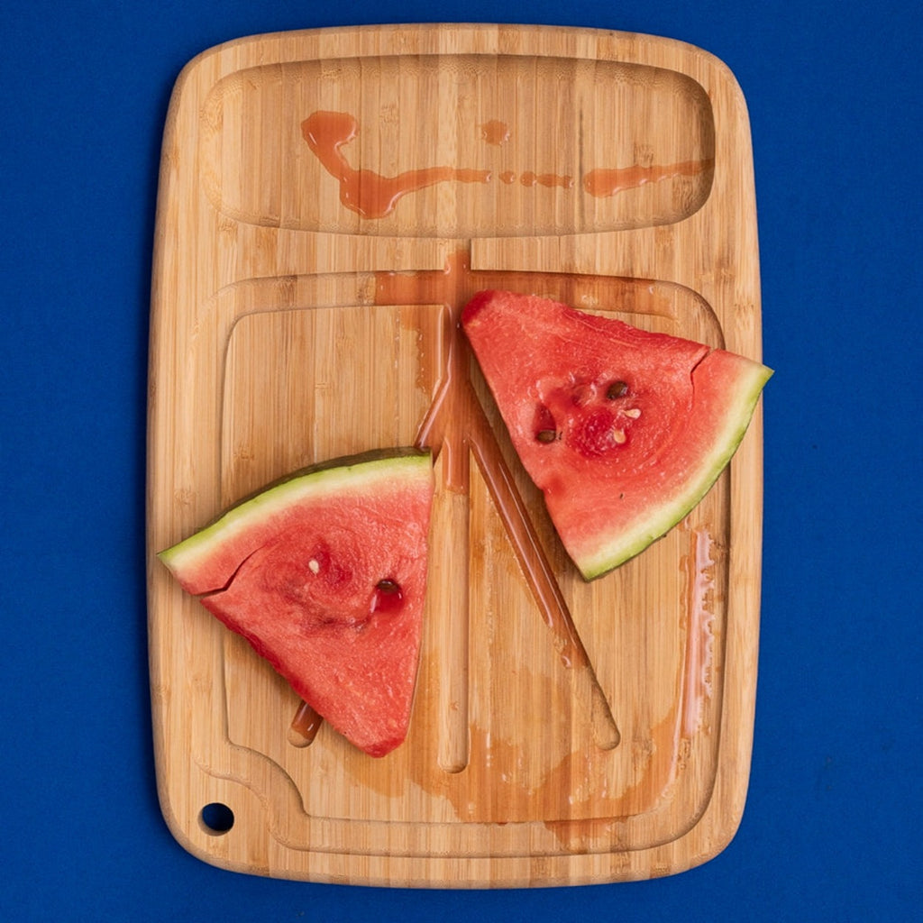 Tábua de Corte: Churrasco e Legumes 