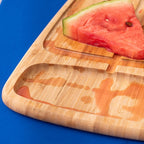 Tábua de Corte: Churrasco e Legumes 