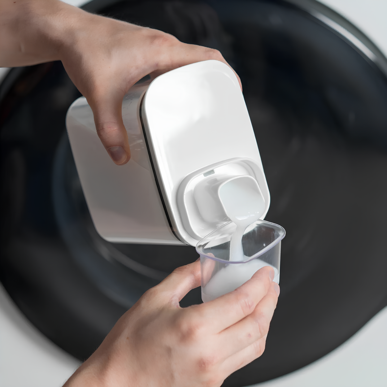 Dispensador De Sabão Flow 1,5L Organizador De Lavanderia Multiuso
