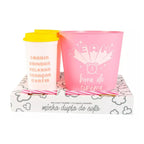 Kit Pipoca com 2 Copos e Balde - Hora do Cinema