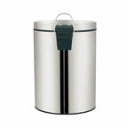 Lixeira em Aço Inox com Pedal e Balde Removível 12L Ágata