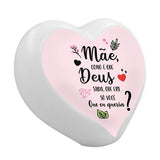 Luminária Coração Como Deus Sabia USB