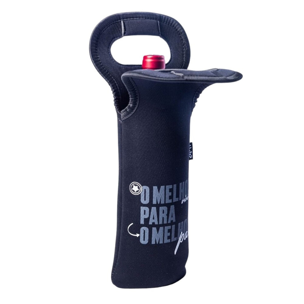Bolsa Térmica de Vinho Wine Time - O Melhor Pai - leve compre