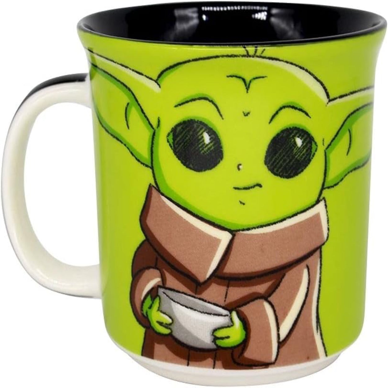 Caneca Baby Yoda Cerâmica Oficial Star Wars The Mandalorian