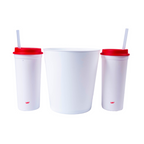 Kit Pipoca com 2 Copos e Balde - Eu Amo Você