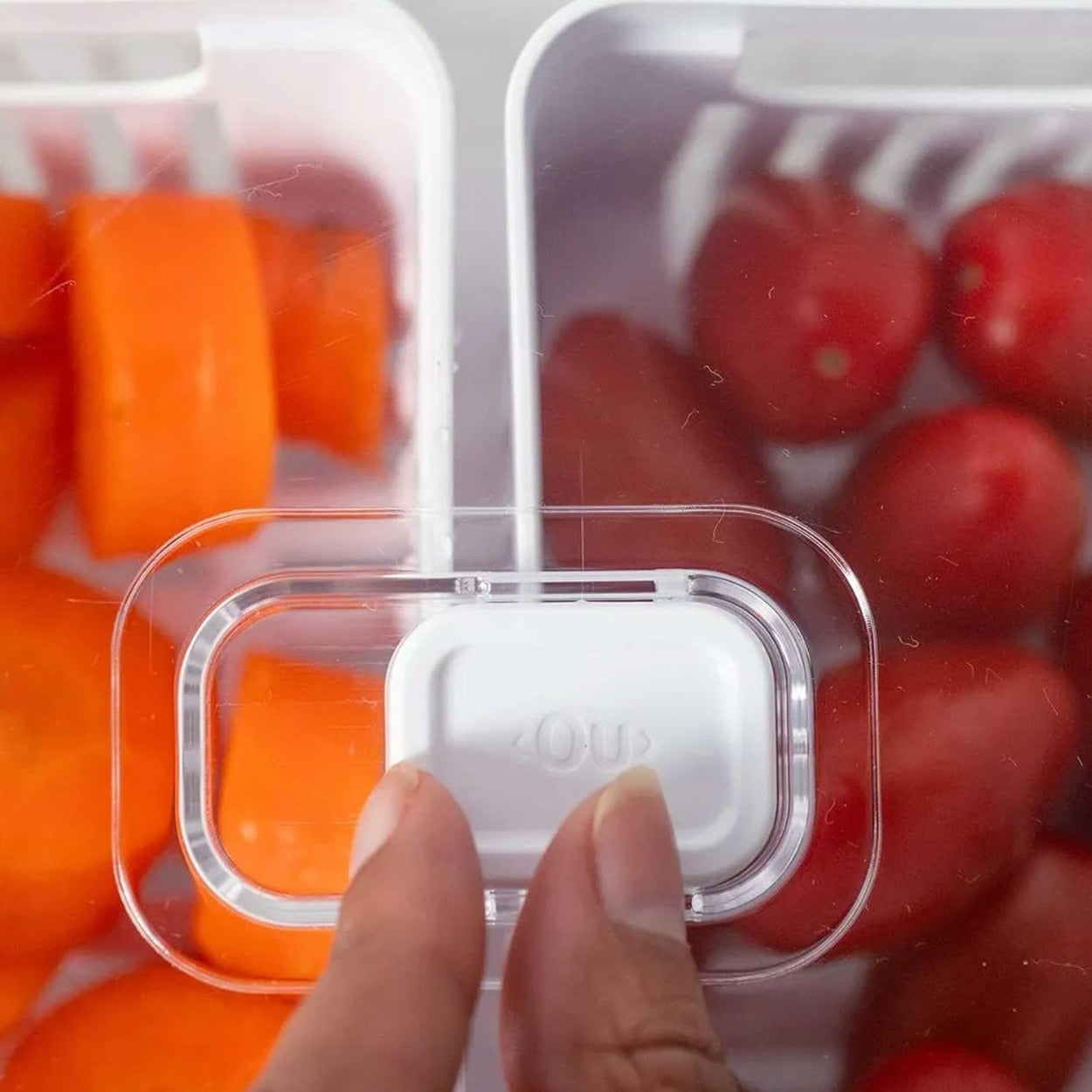 Mantenha sua geladeira organizada com o Organizador de Geladeira com 2 Cestos Clear Fresh. Com capacidade de 2,2 litros e cestos removíveis, oferece espaço adicional e versatilidade para armazenar seus alimentos. Seu design funcional e estilo moderno complementam qualquer cozinha. Adquira o seu hoje e simplifique a organização dos seus alimentos!