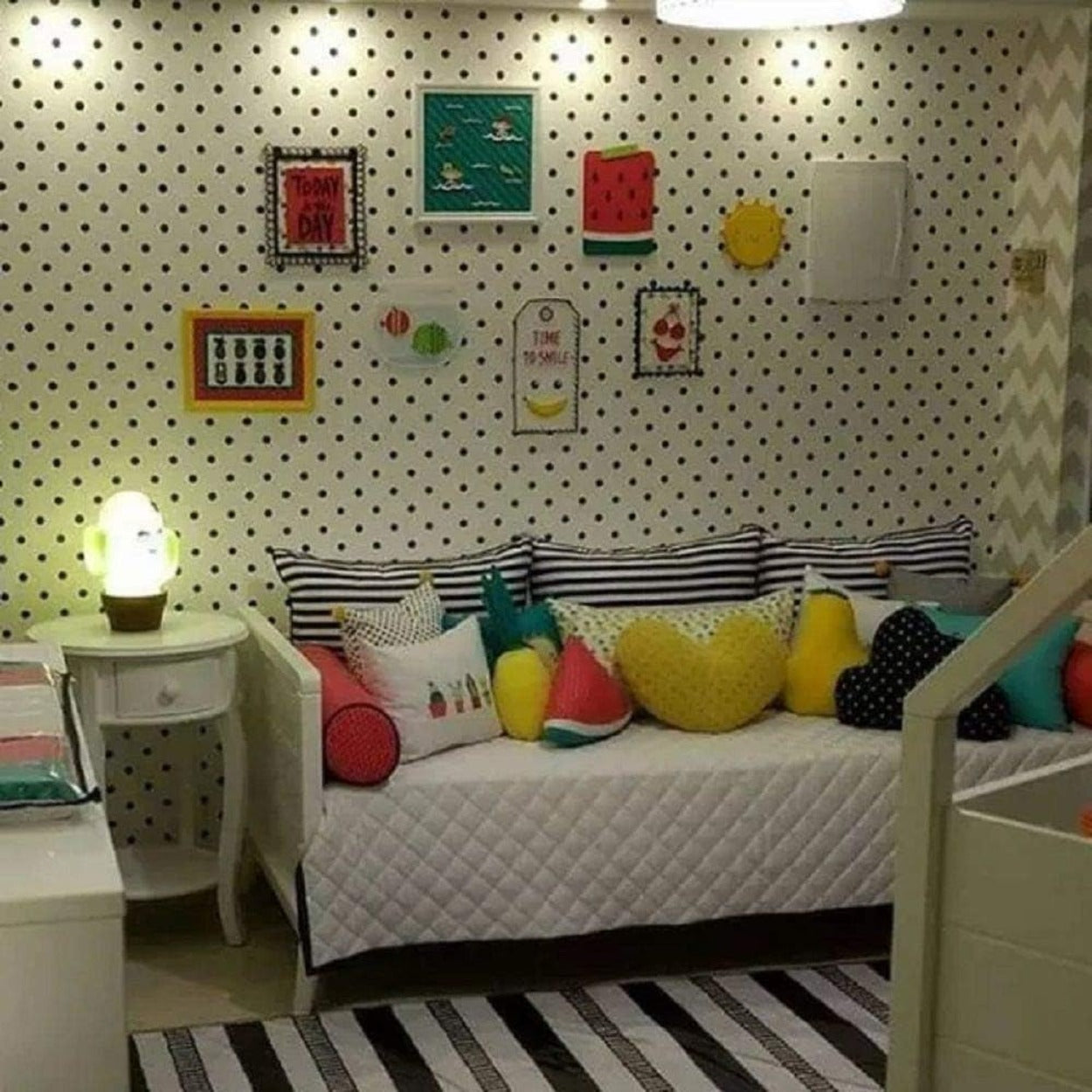 Luminária Abajur Infantil Decoração Cacto: Encante e Aconchegue com uma Luz Suave | Loja de Decoração Infantil