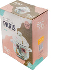 Caçarola Esmaltada Vintage 3,6L à Indução Com Tampa Paris
