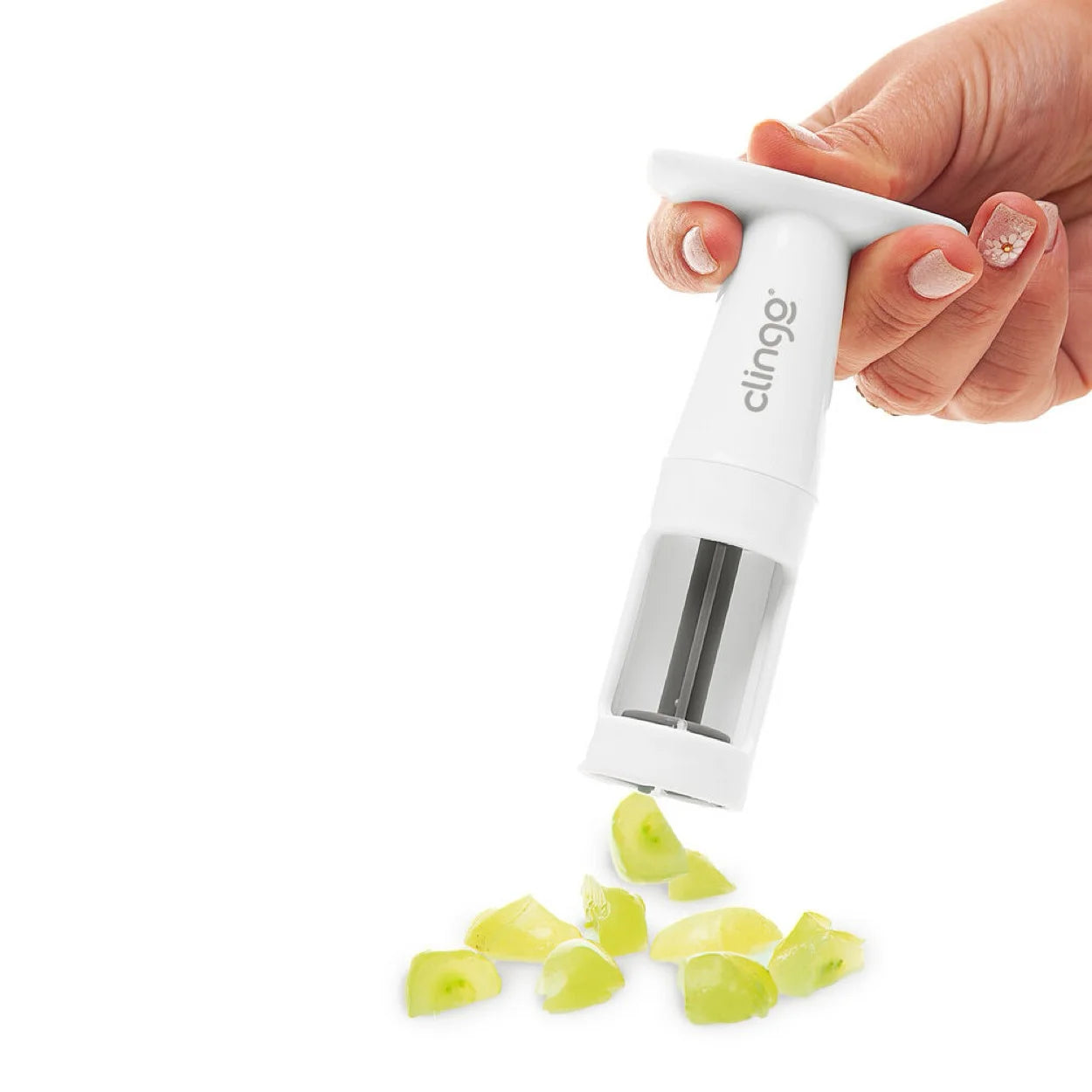 Cortador Prático para Uvas e Tomate Cereja