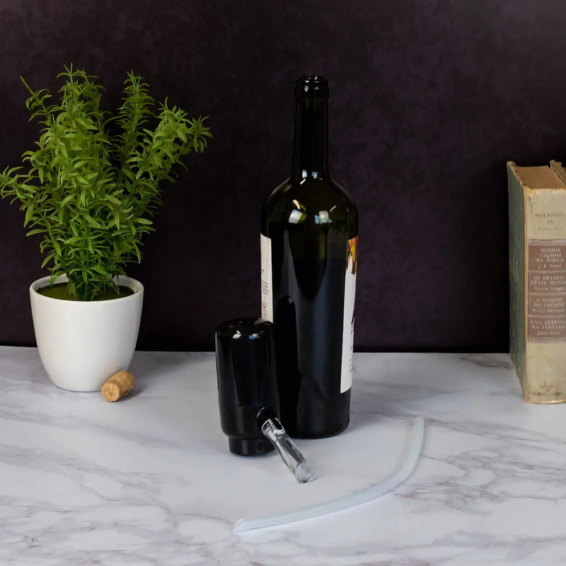 Aerador Decanter e Dispenser para Vinho Automatic Wine: Eleve sua experiência com vinhos!Leve compre