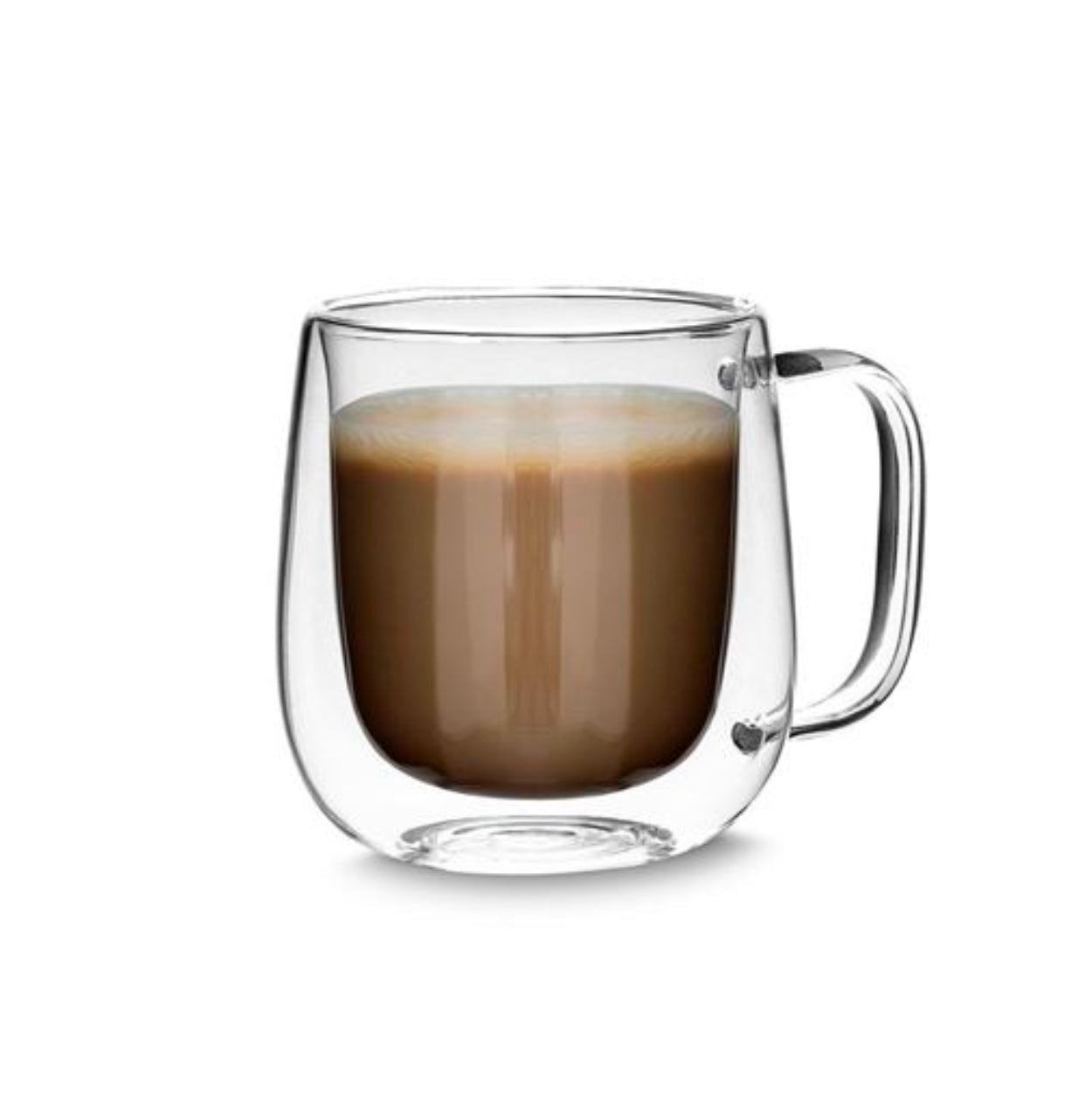 Caneca de Vidro Borossilicato 250ml Com Parede Dupla