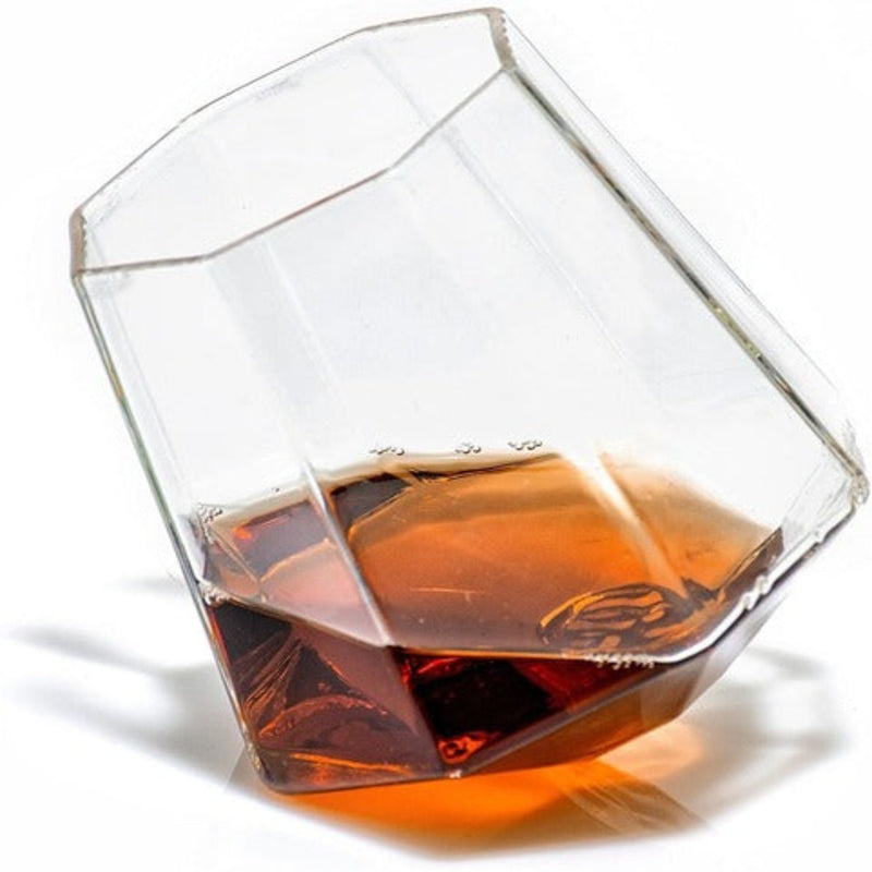 Copo Diamante Para Whisky Cor Transparente