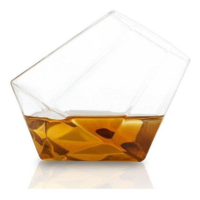 Copo Diamante Para Whisky Cor Transparente