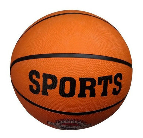 Bola De Basquete Basketball Tamanho Oficial Sports