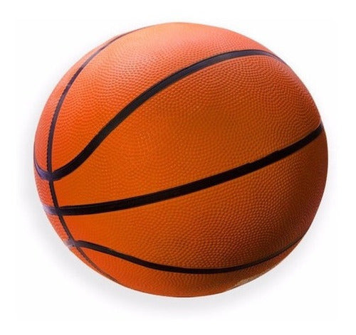 Bola De Basquete Basketball Tamanho Oficial Sports