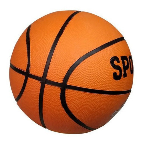 Bola De Basquete Basketball Tamanho Oficial Sports