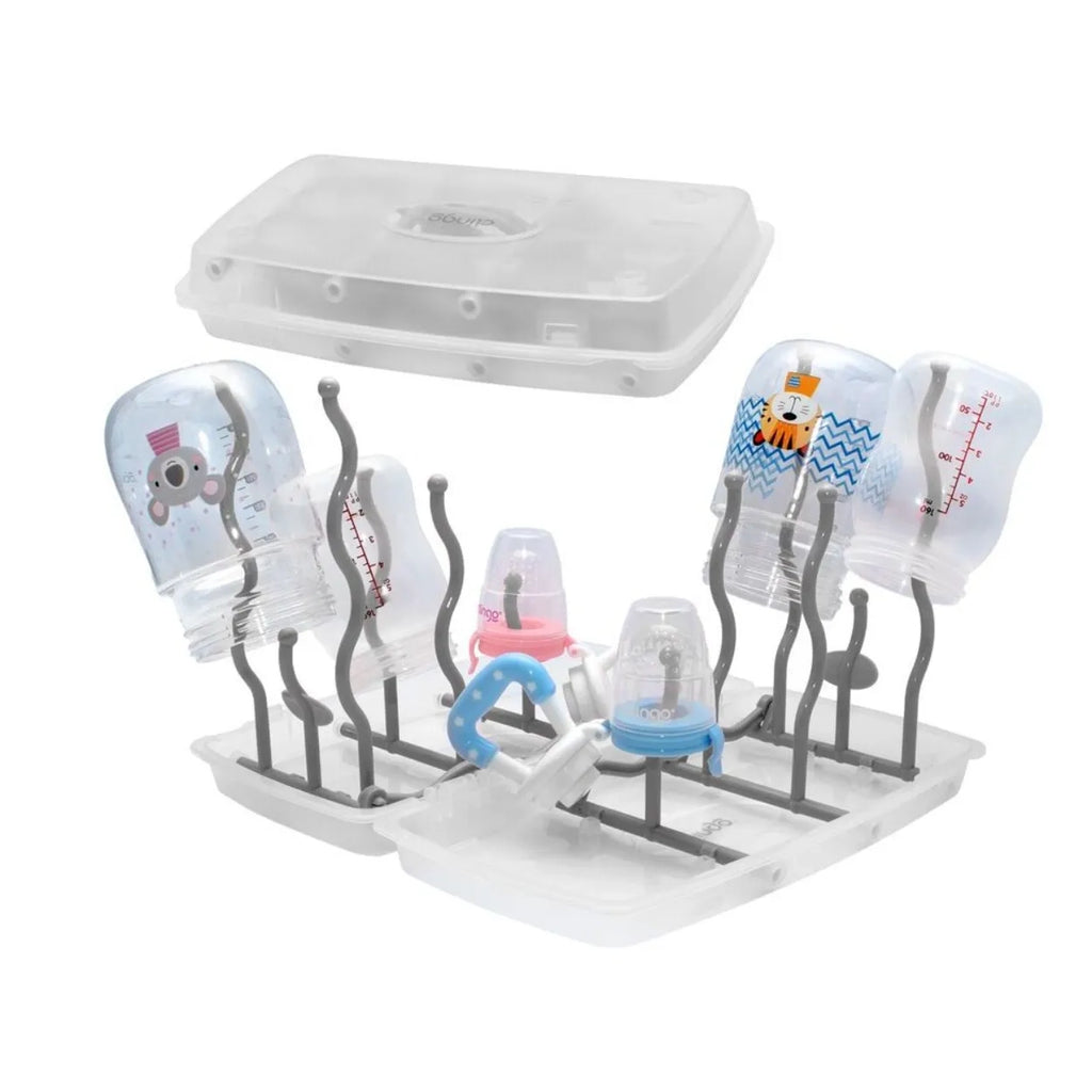 Secagem higiênica e organizada em qualquer lugar. Compacto, leve e livre de BPA.