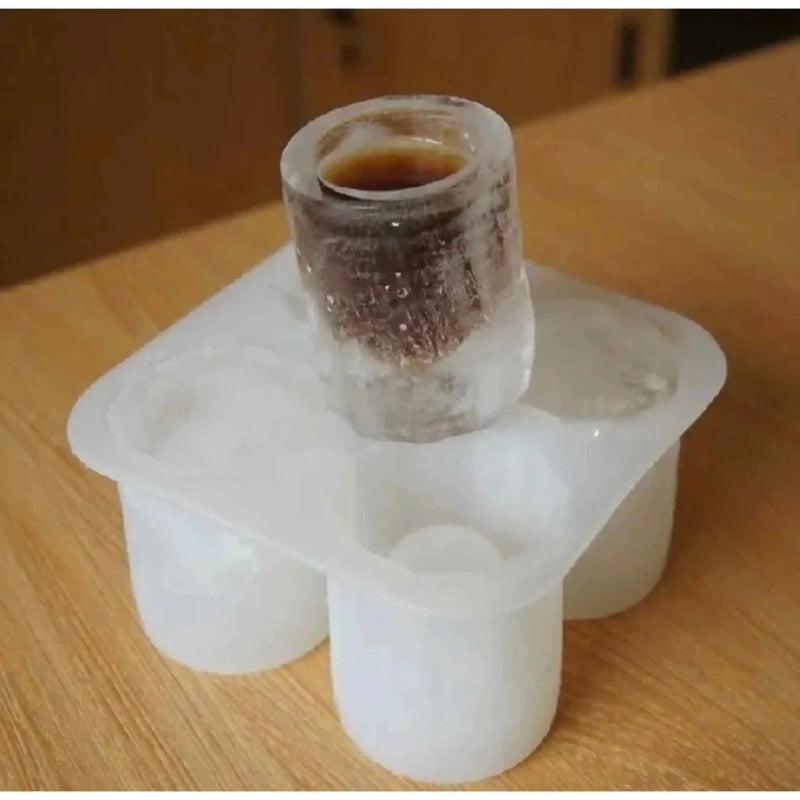 Forma De Gelo Copo Drink Bebidas Molde Ice Shots - Leve Compre