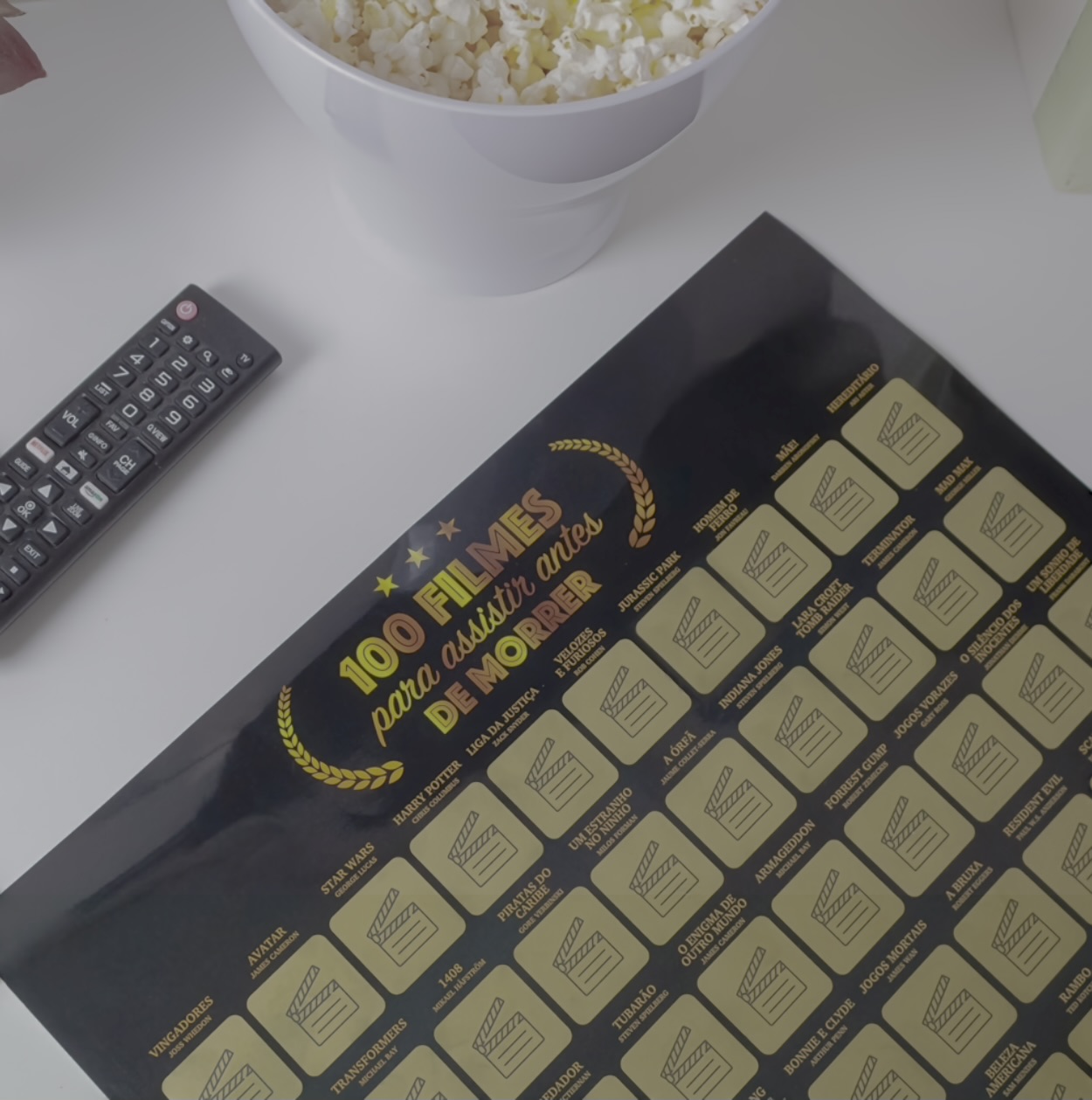 Pôster Raspadinha 100 Filmes para Assistir Antes de Morrer