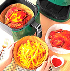 Kit Forro de Papel Antiaderente para Airfryer Easy Kitchen