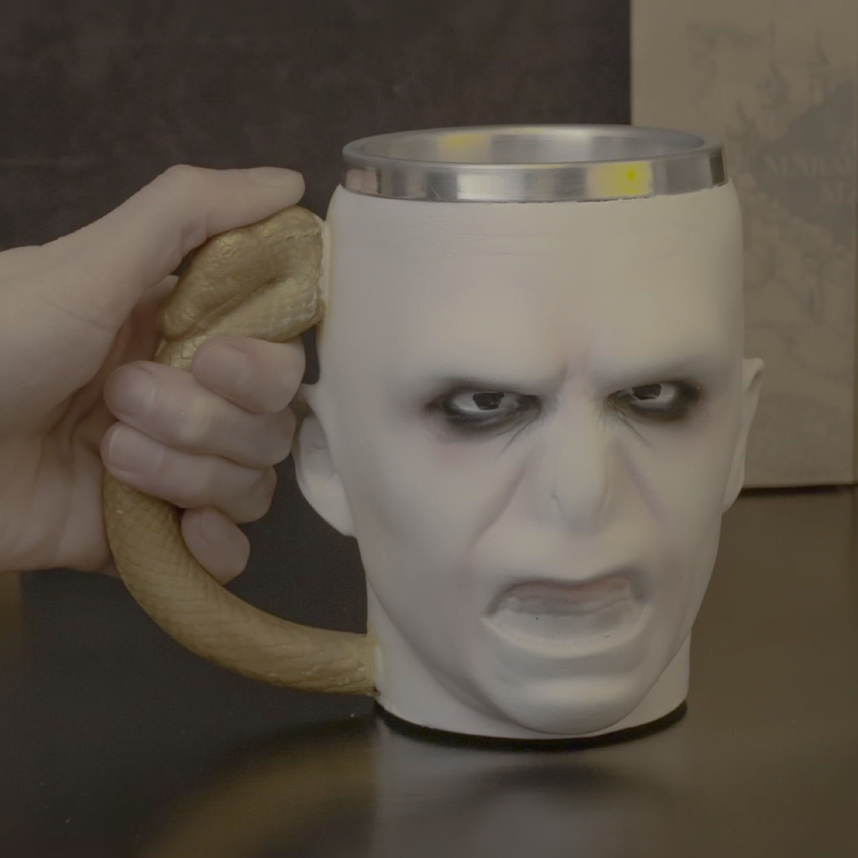 Caneca 3D Lord Voldemort Harry Potter