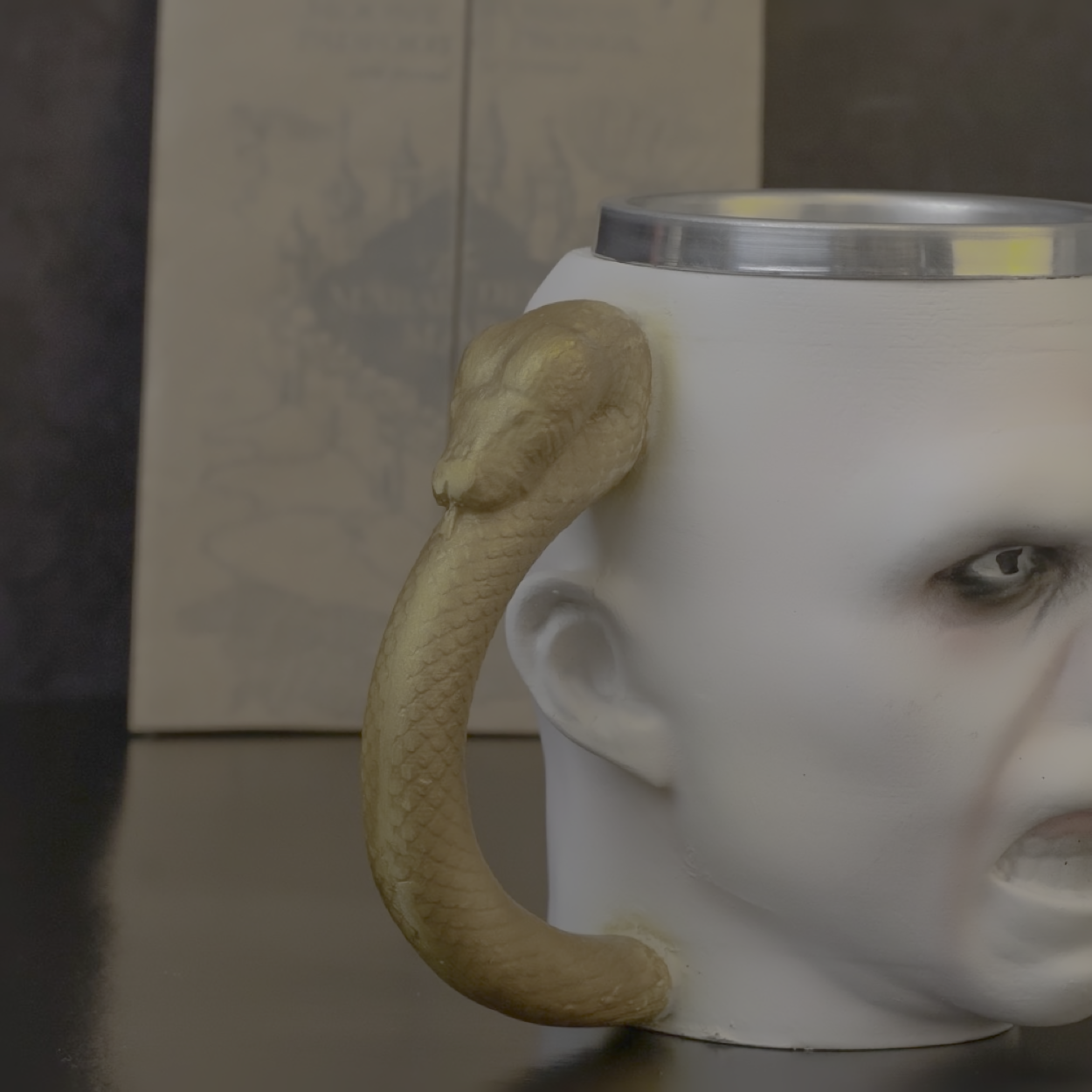 Caneca 3D Lord Voldemort Harry Potter