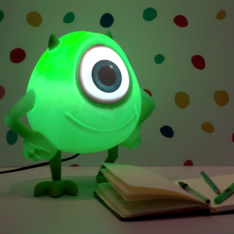 Luminária Mike Monstros S.A. Super Cute
