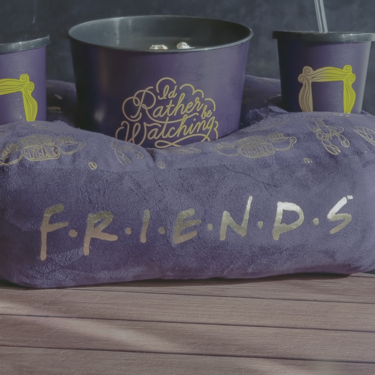 Kit Pipoca Friends Purple Mood