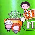 Kit: Balde e Manta Friends Central Perk