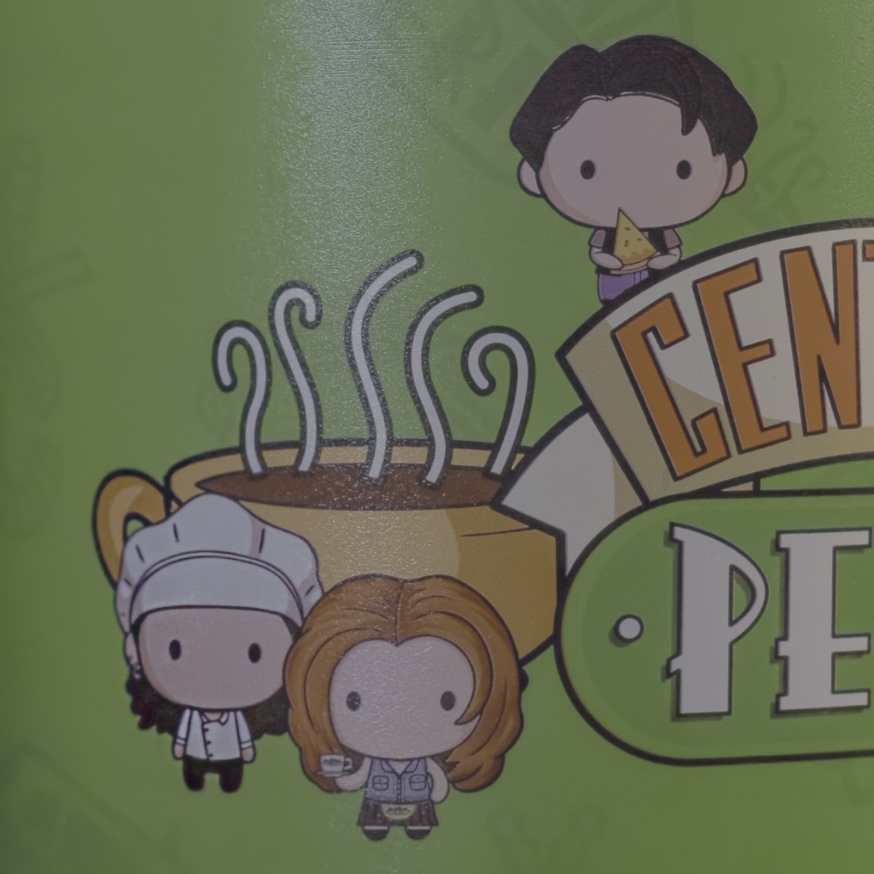Kit: Balde e Manta Friends Central Perk