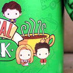Kit: Balde e Manta Friends Central Perk