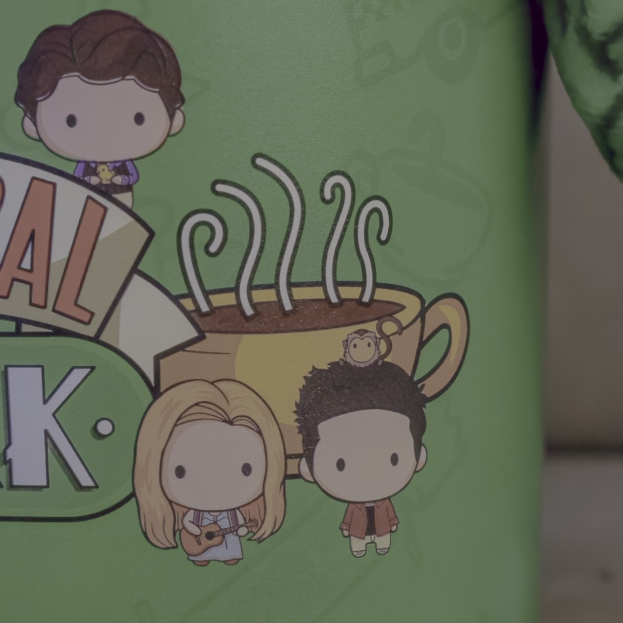 Kit: Balde e Manta Friends Central Perk