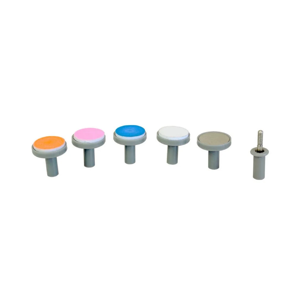 Kit Manicure Elétrica com LED 6 Lixas Bebê Mamãe - Clingo