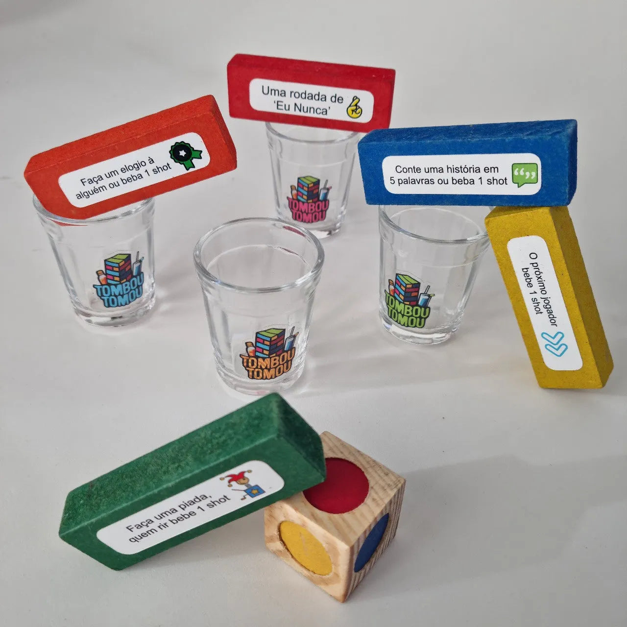 Tombou Tomou - Jogo de Drinks leve compre