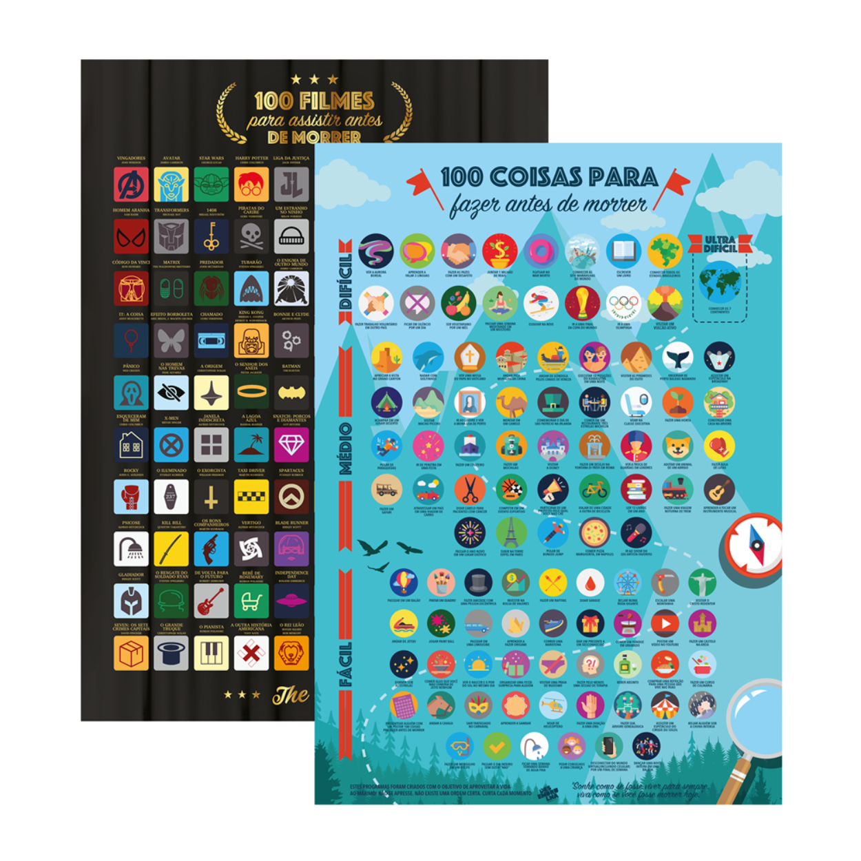Kit Raspadinhas Coisas para Fazer + Filmes