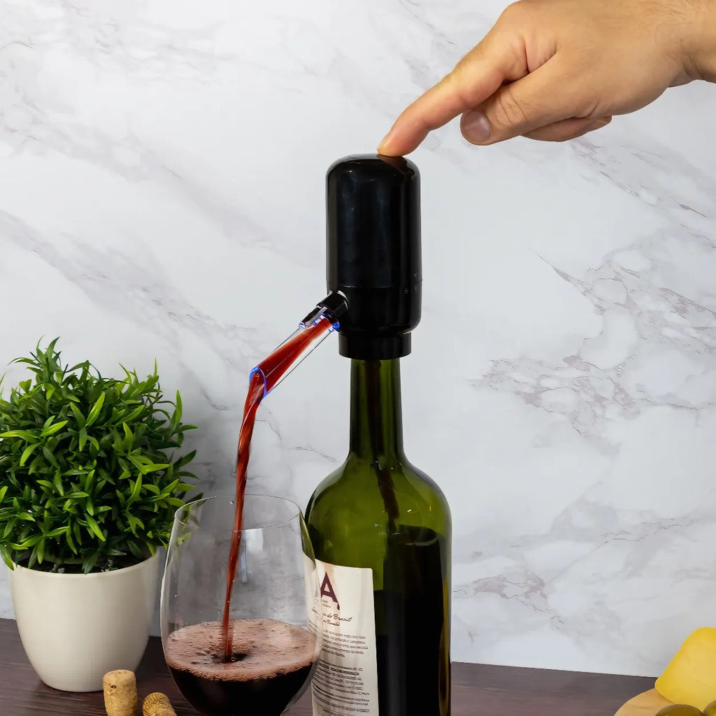 Aerador Decanter e Dispenser para Vinho Automatic Wine: Eleve sua experiência com vinhos! Leve compre 