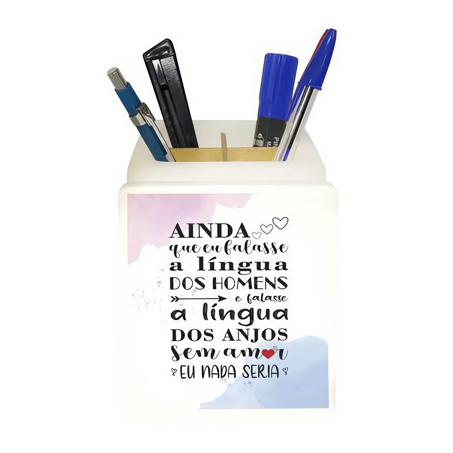 Organizador de Mesa Iluminado A Língua dos Anjos leve compre