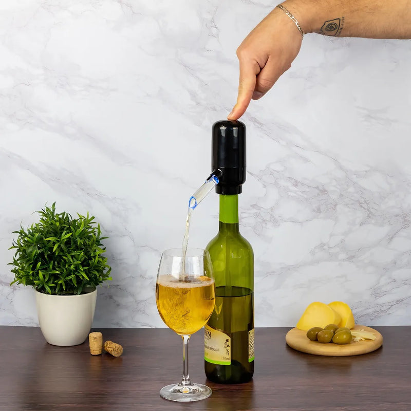 Aerador Decanter e Dispenser para Vinho Automatic Wine: Eleve sua experiência com vinhos! Leve compre