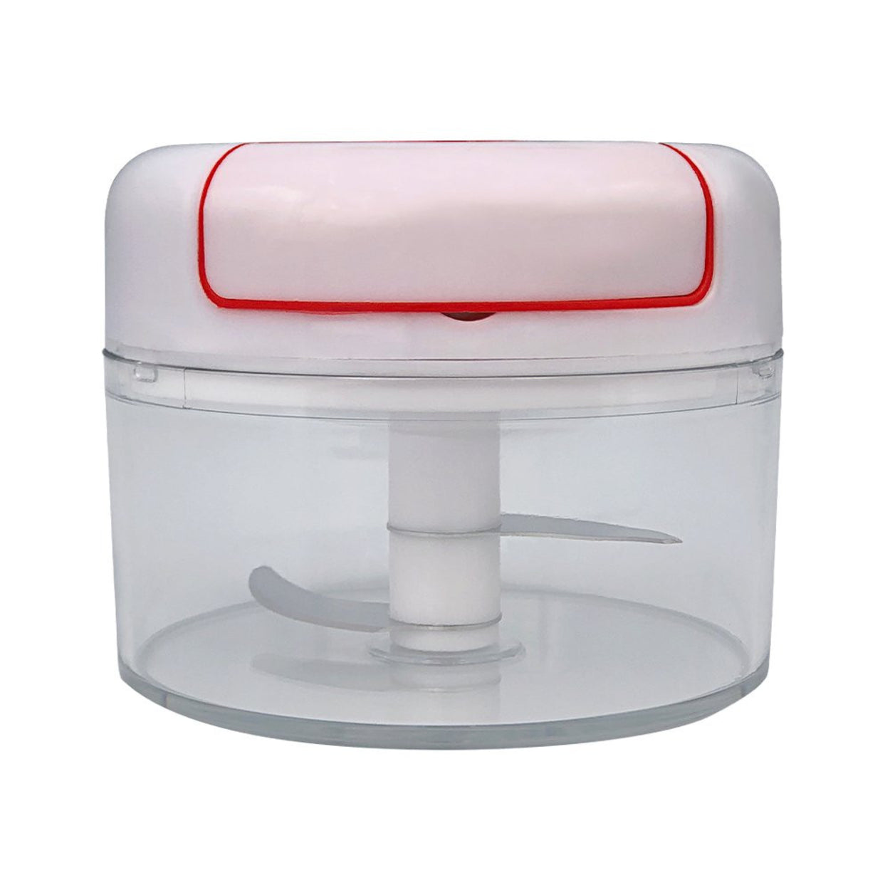 Mini Multiprocessador Triturador Manual 2 Lâminas Inox Alho - Leve Compre