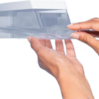 Kit 4 Organizadores De Geladeira Clear Fresh: Porta Ovos 7un, Porta Frios e 2 Potes