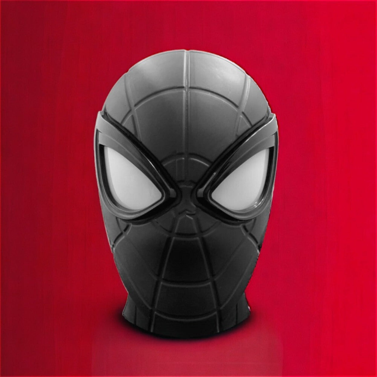 Luminária de Mesa 3D Spider Man Venom Mask Marvel: Iluminação e Estilo para Fãs