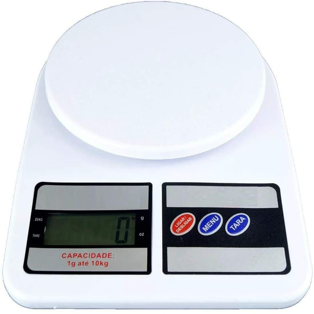 Balança Digital De Precisão Cozinha 10kg Nutrição E Dieta - Leve Compre