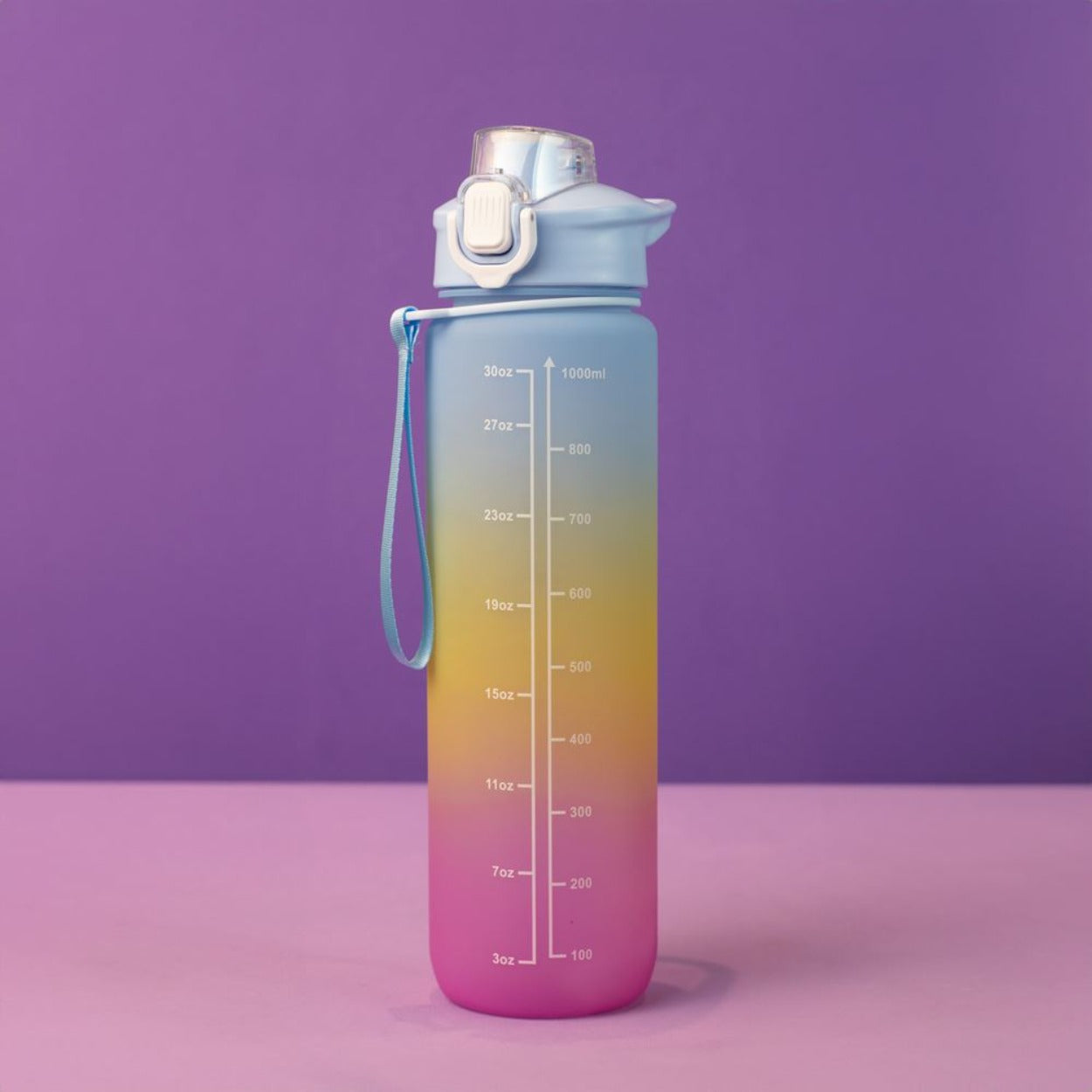 Garrafa com Alça e Canudo 1L Fresh Time