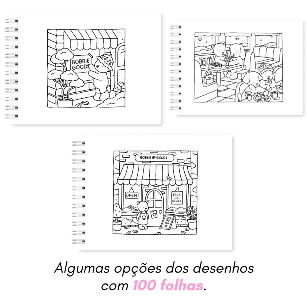 caderno-colorir-bobbie-goods-premium-100-paginas-a5-leve-compre