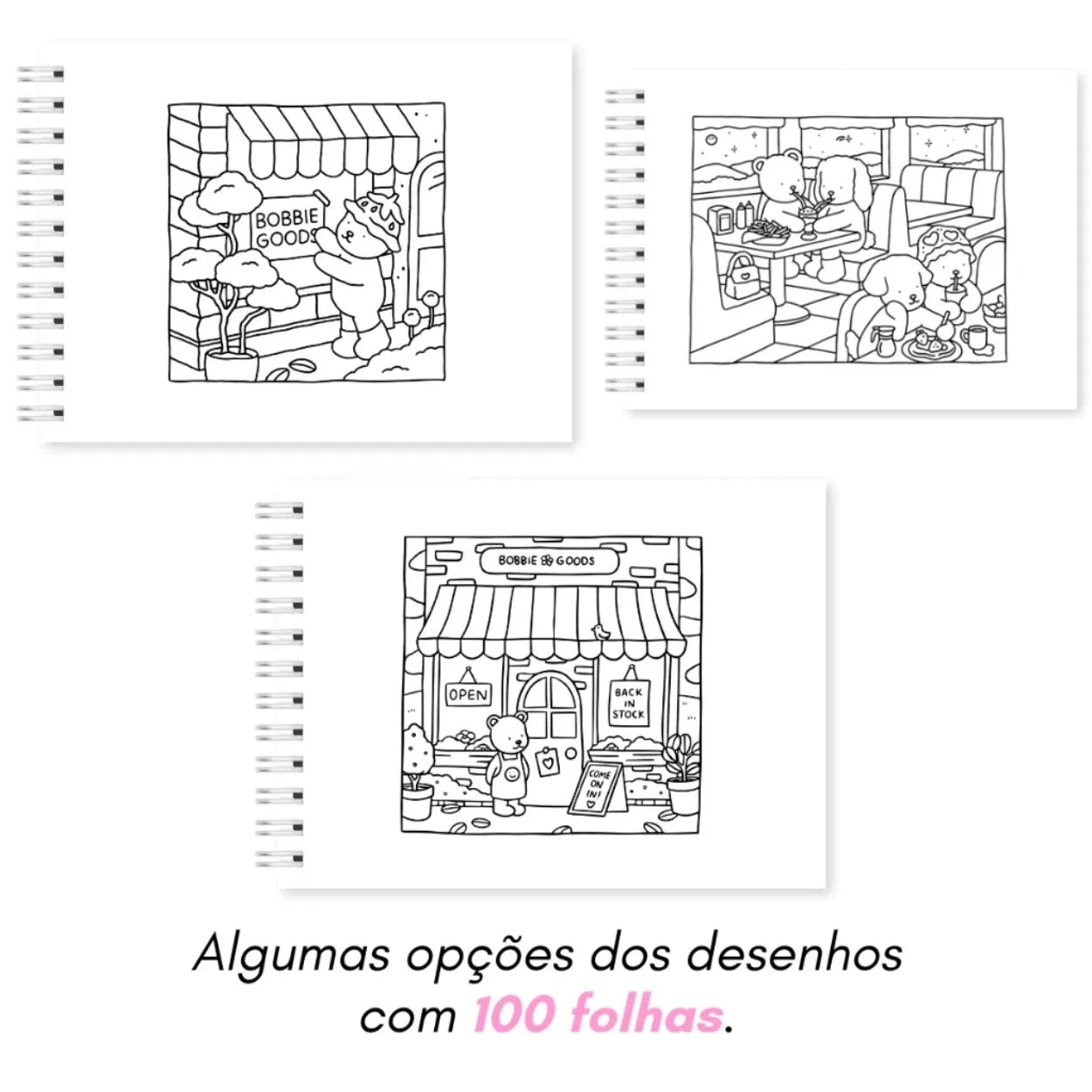 caderno-colorir-bobbie-goods-premium-100-paginas-a5-leve-compre