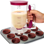 Copo Dispenser Dosador Para Massas Cupcakes e Panquecas