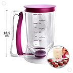 Copo Dispenser Dosador Para Massas Cupcakes e Panquecas