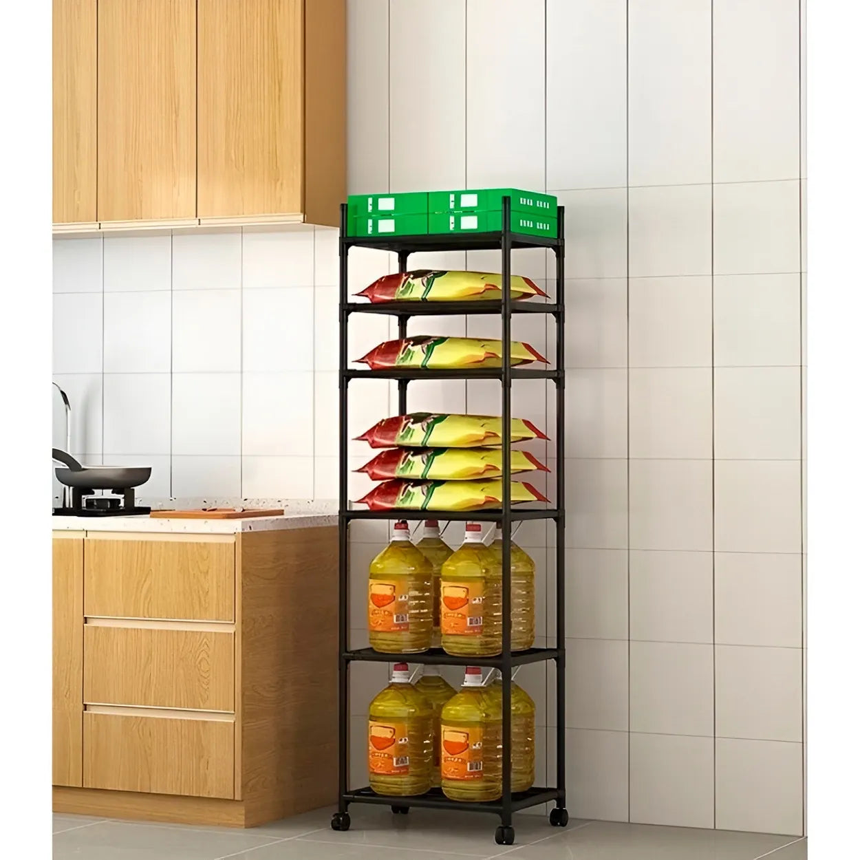 estante-organizadora-6-prateleiras-rodinhas-ajustavel-leve-compre