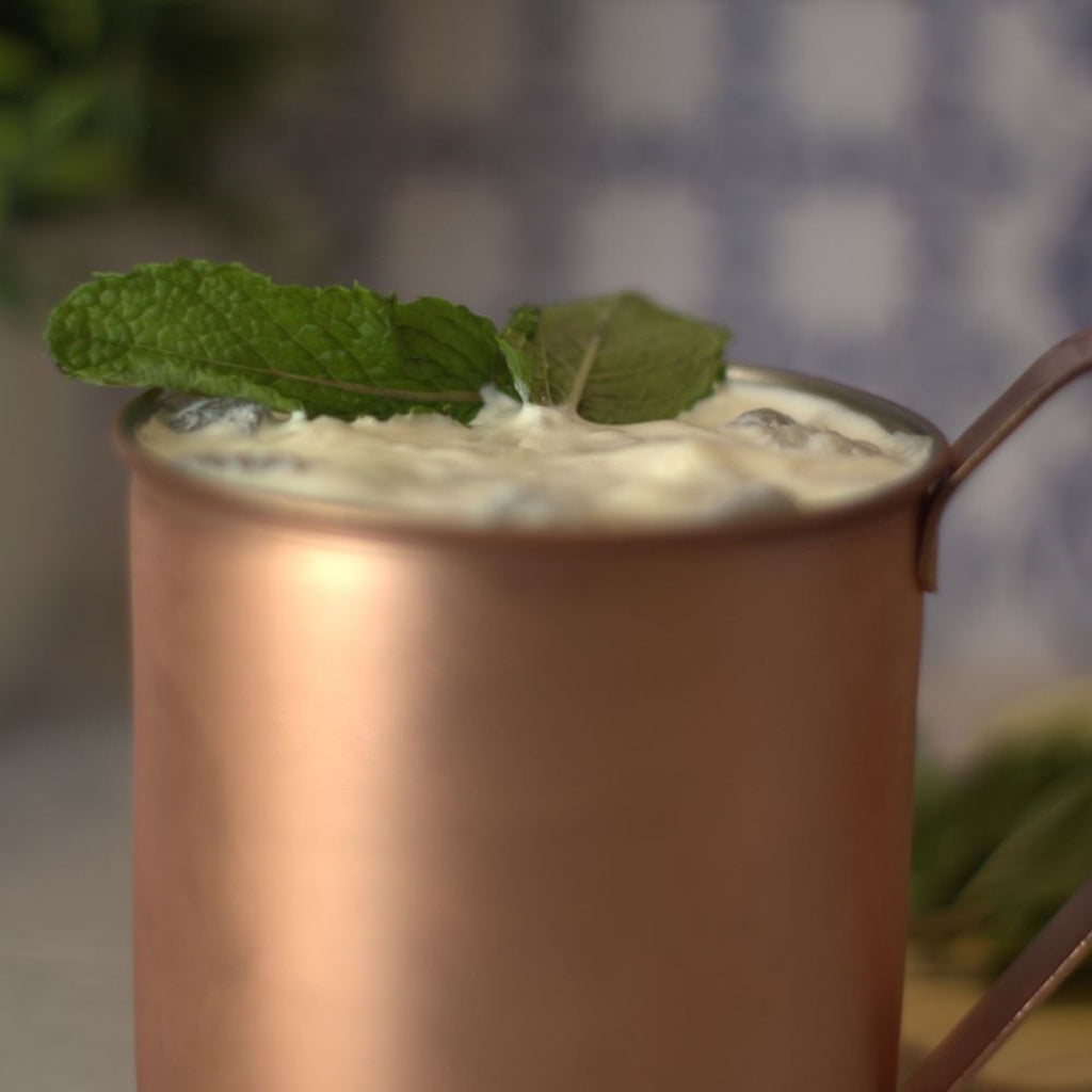 Caneca para Drinks Moscow Mule em Aço Inox